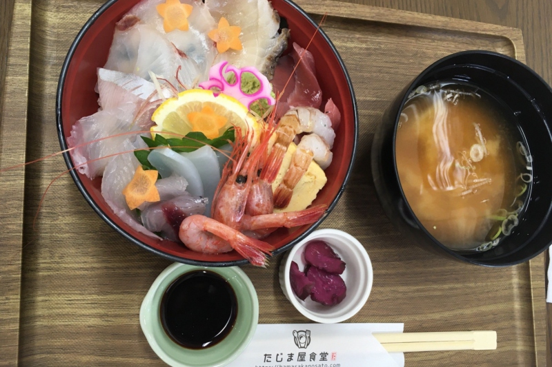 【湯村温泉周辺のランチ】但馬牛も海鮮メニューも！「たじま屋食堂」