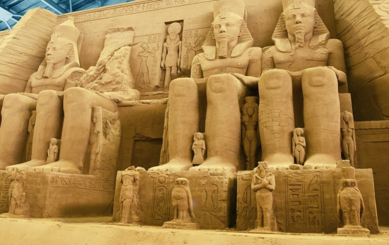 鳥取砂丘 砂の美術館 砂で世界旅行「エジプト編」