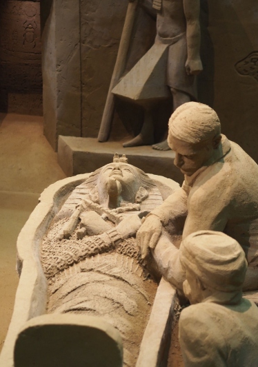 鳥取砂丘 砂の美術館 砂で世界旅行第14期「エジプト編」ツタンカーメンの墓の発見