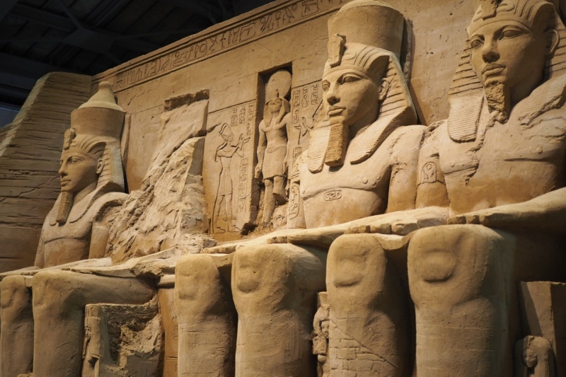 鳥取砂丘 砂の美術館 砂で世界旅行第14期「エジプト編」アブ・シンベル大神殿