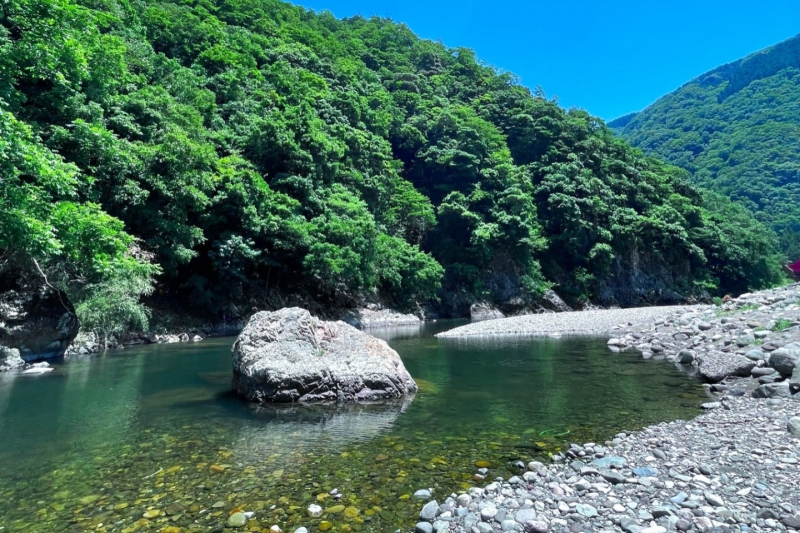 道の駅「あゆの里　矢田川」裏＜兵庫県/香美町＞