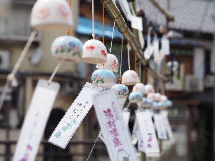 湯村温泉 夏限定「癒しの風鈴」＜兵庫県/新温泉町＞