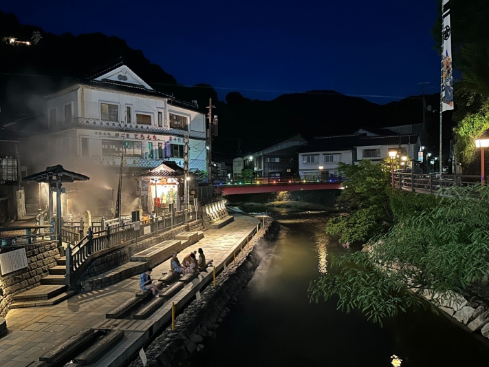 綾小路 翔さん主演ドラマ「湯村天使の吐息」（サンテレビ）ロケ地～「荒湯」周辺～<兵庫県/湯村温泉>