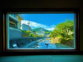 【兵庫県/湯村温泉】ゆあむ専用橋より望むまるで絵画のような景色～夏～