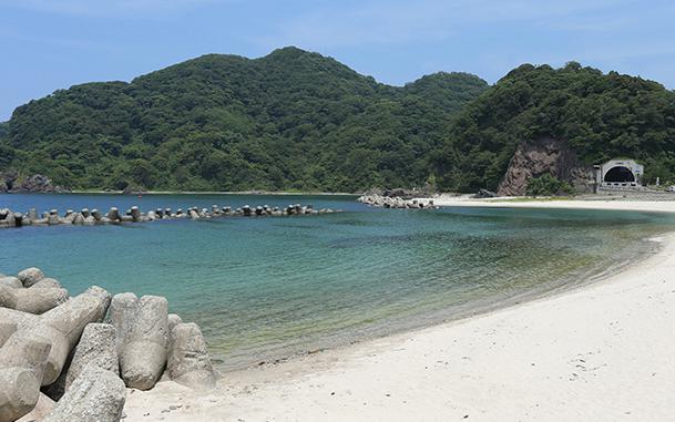 新温泉町　諸寄海水浴場