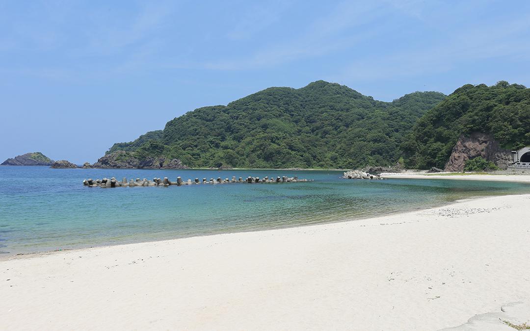 新温泉町　諸寄海水浴場