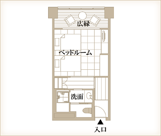 和モダンツインの間取り画像